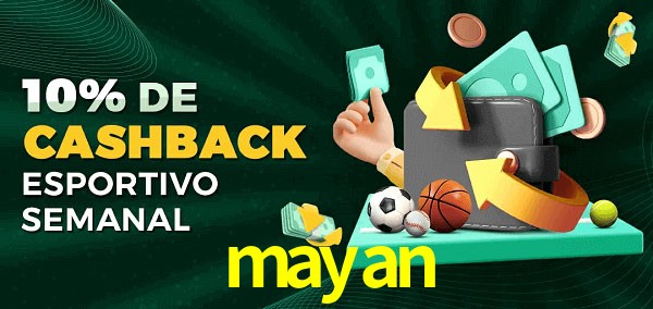 10% de bônus de cashback na mayan